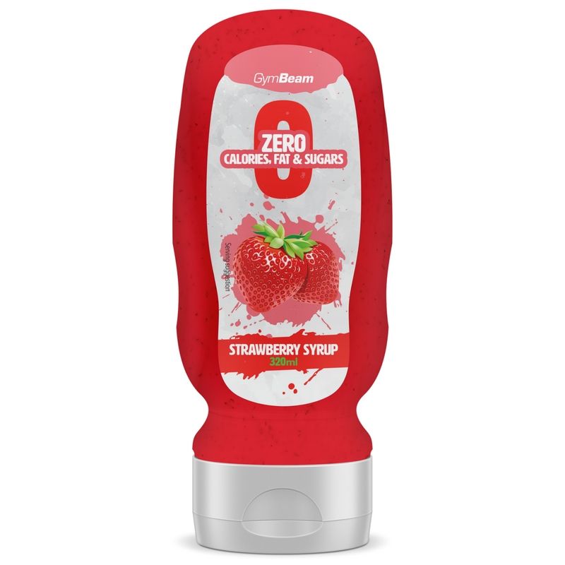 GymBeam Strawberry Syrup 320 ml