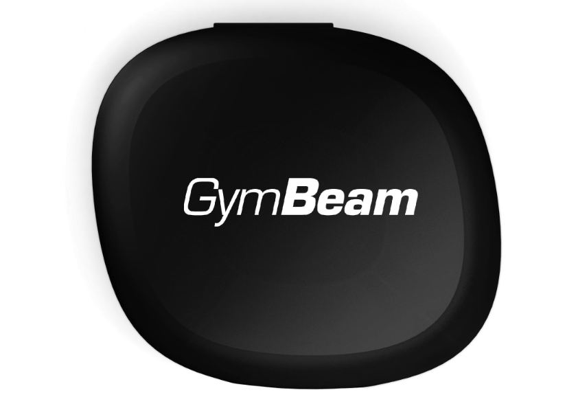 Pill Box - GymBeam - black