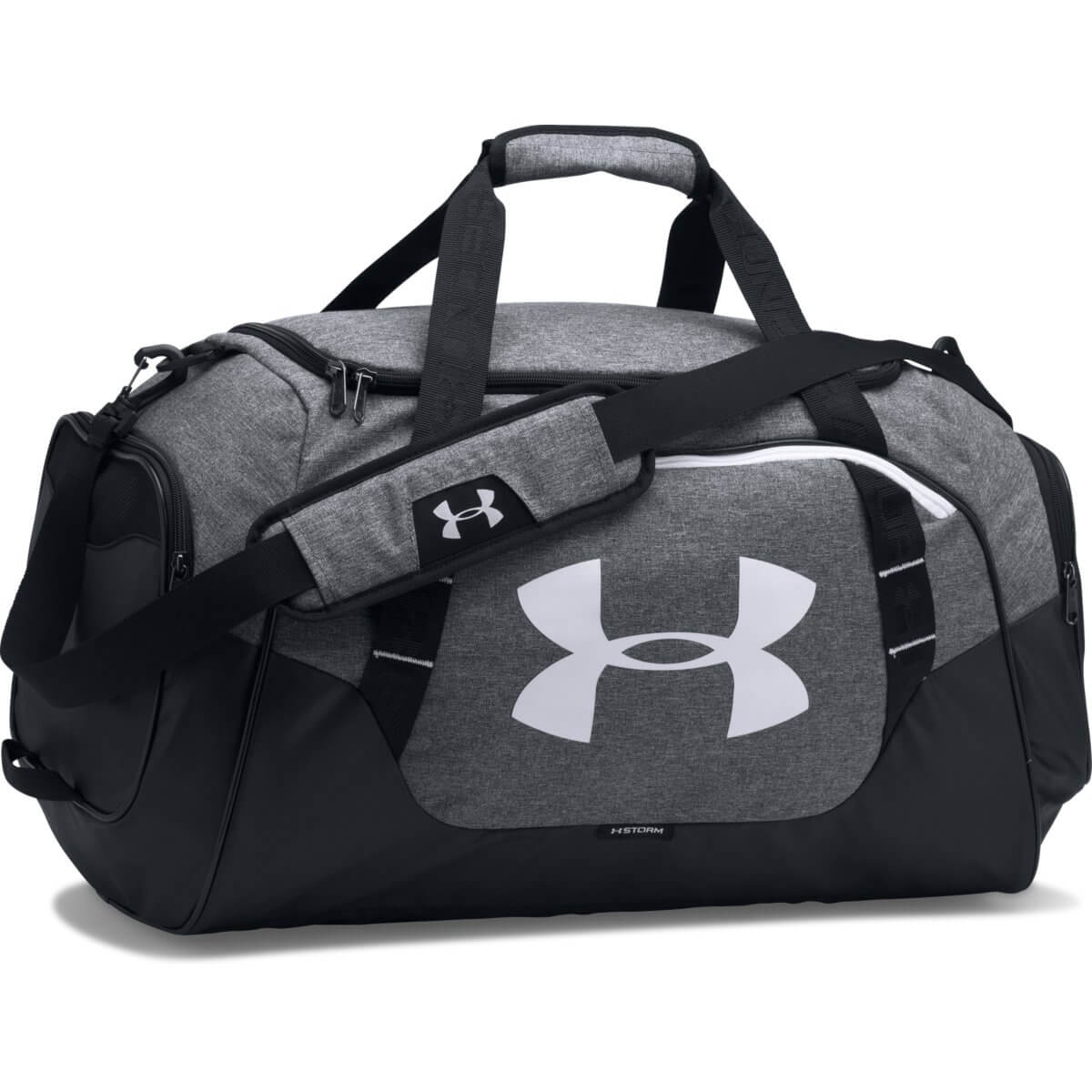 Športová taška Undeniable Duffle 3.0 MD Grey/White - Under Armour
