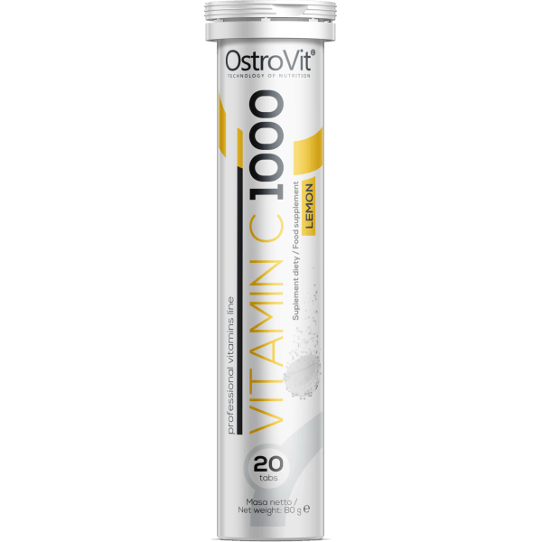 OstroVit Vitamin C 1000 20 tab - lemon