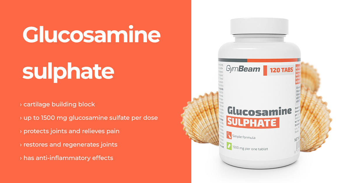 Glukosamín sulfát 120 tab - GymBeam